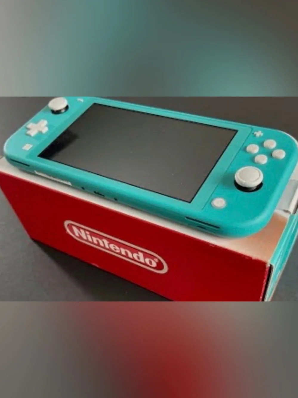 Nintendo Teal Handheld Switch Light